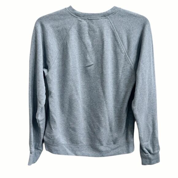 Everlane Sweatshirt Crewneck 100% Human Cotton Grey Sz S Sweater Athleisure Gym - Picture 2 of 4